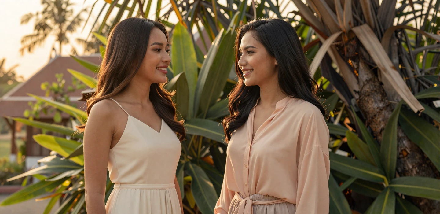 Beautiful Cambodian women in elegant attire seeking meaningful relationships on Localdatingusa dating platform