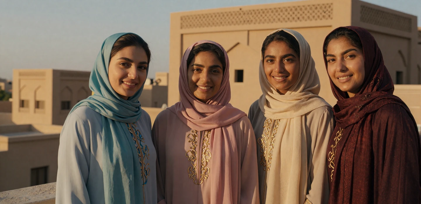 Beautiful Yemeni women in elegant modest attire seeking genuine relationships on Localdatingusa dating platform